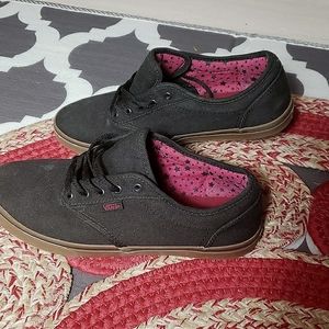 Women's black Vans